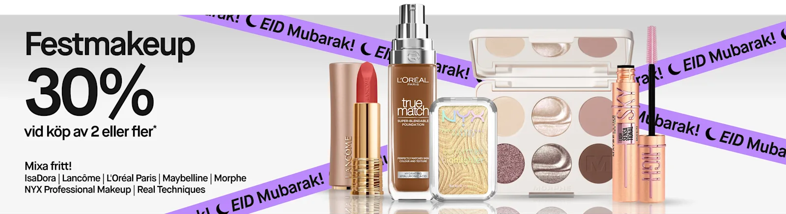 Kicks • Festmakeup 30% vid köp av 2 eller fler*