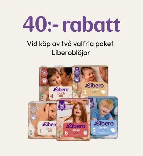 T30 Blöjor med 40 kr Rabatt