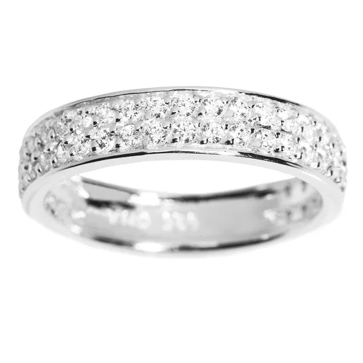 Elegant ring i äkta silver