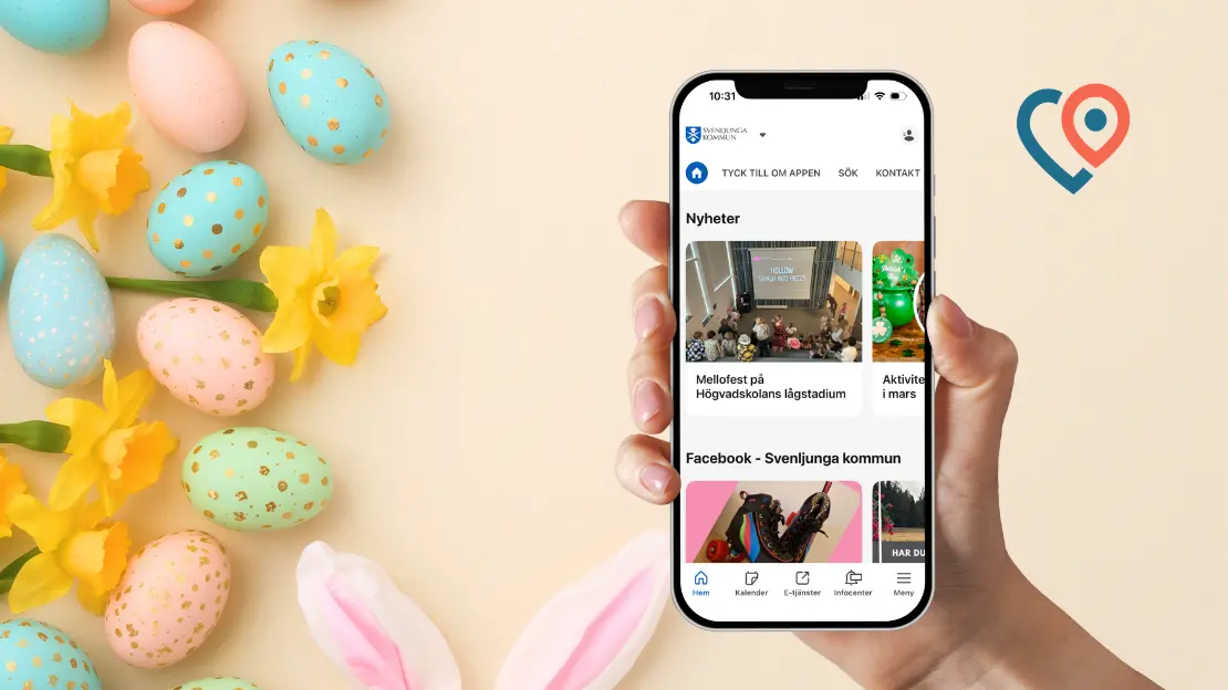 Påskjakt i Invånarappen med fina priser