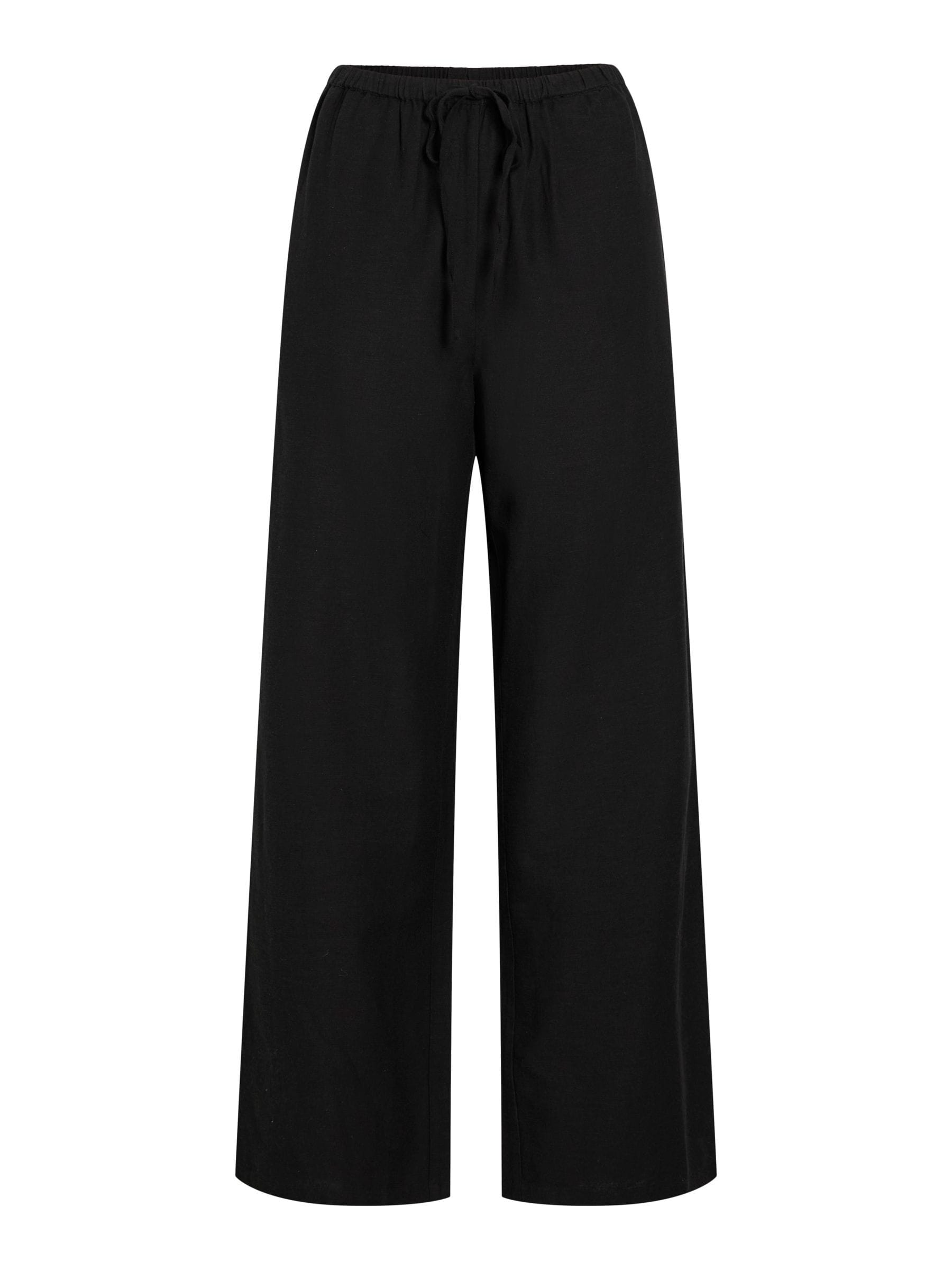 Visarah Slim Fit Coated Byxor Grön