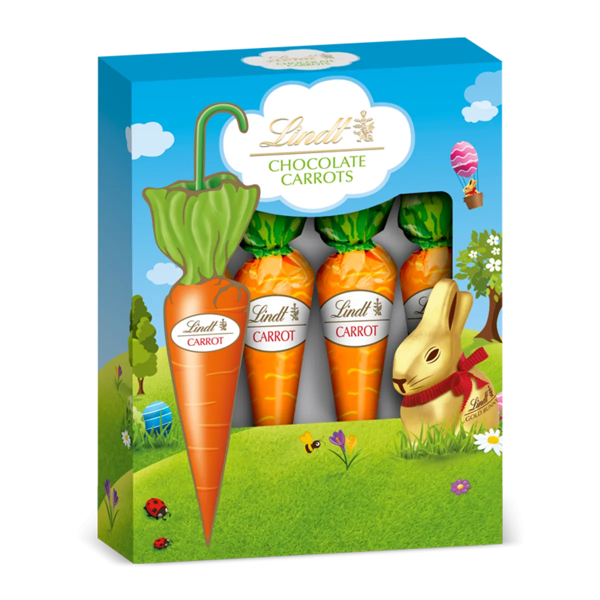 GOLD BUNNY Påskchoklad Delikatess