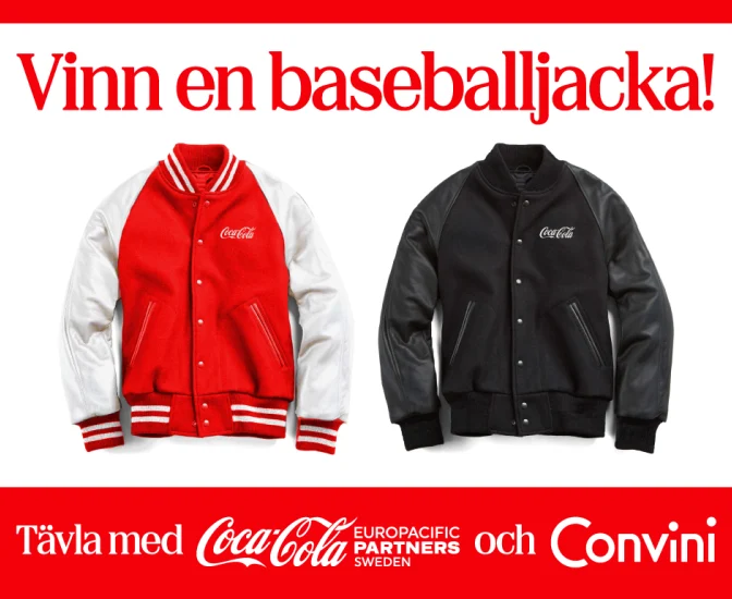 Coca-Cola & Convini Baseballjacka 2026