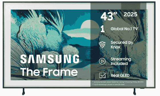 Samsung 43" The Frame 4K QLED TV