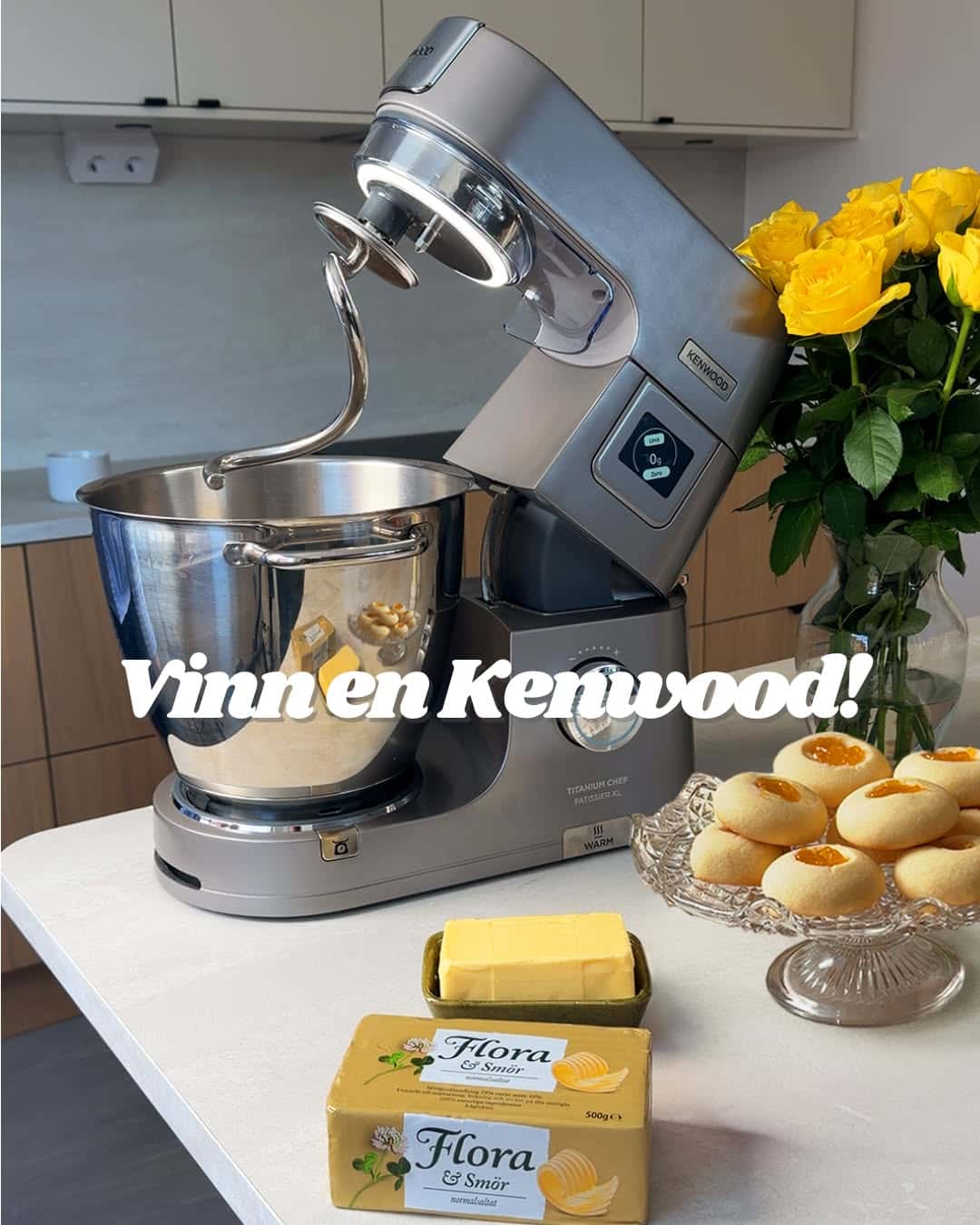 Vinn en Kenwood Patissier XL köksmaskin