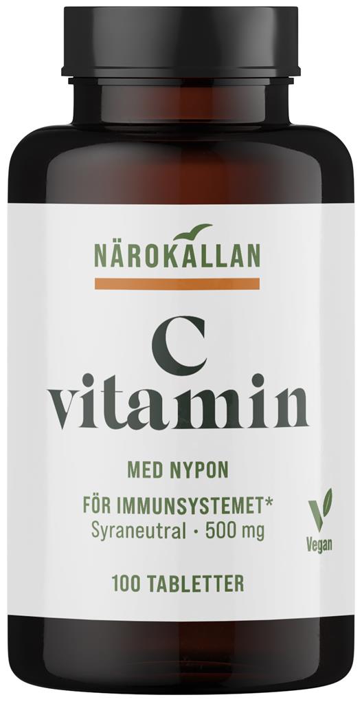 Närokällan C-vitamin 500 mg, 100 st