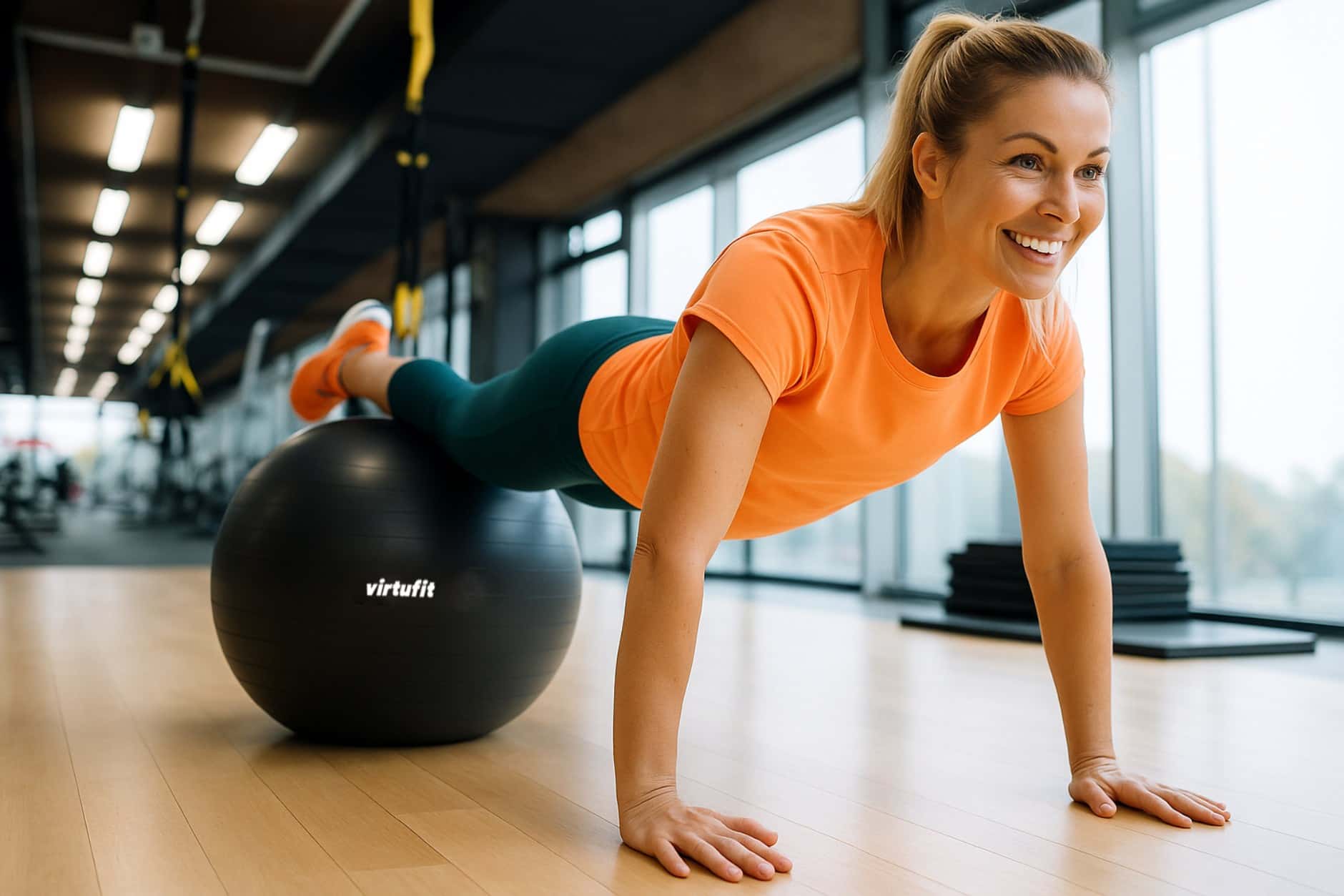 VirtuFit Balansboll för Effektiv Träning