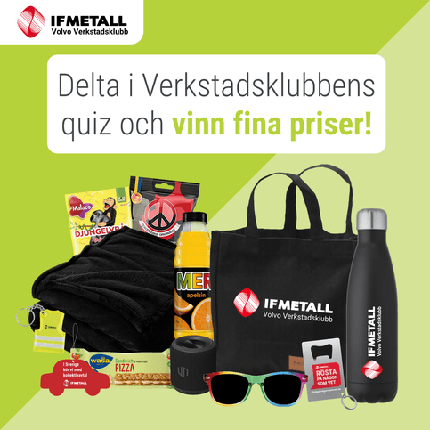 Medlemsquiz för Volvo Verkstadsklubb Göteborg