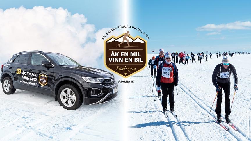 Vinn en bil under påsken i Vemdalen