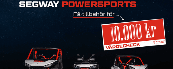 Kampanj – 10 000 kr i tillbehör ingår