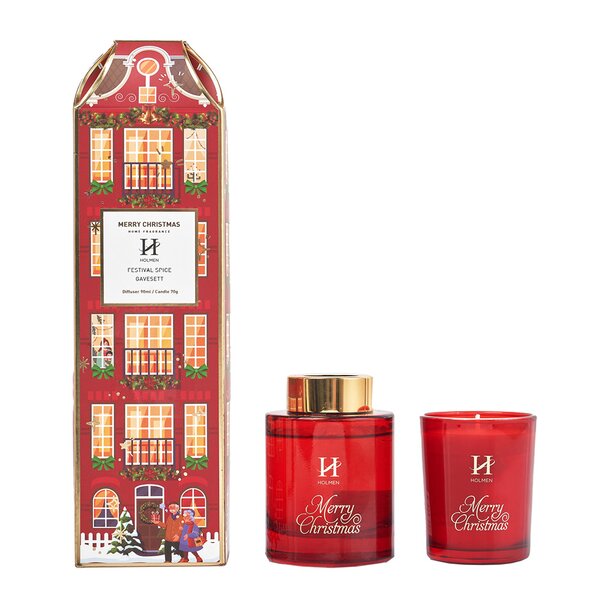 Holmen Ferano Juldoft Gåvoset Doftljus & Doftpinnar