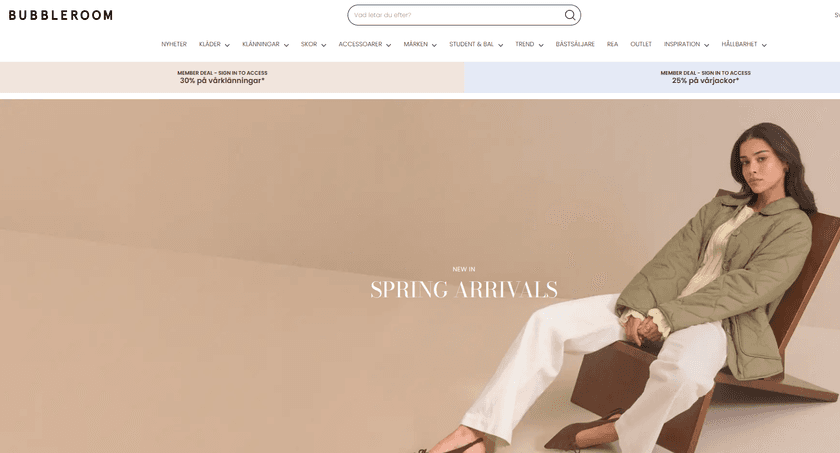 Rabattkod Bubbleroom: Spara 150 kr på ditt första köp!