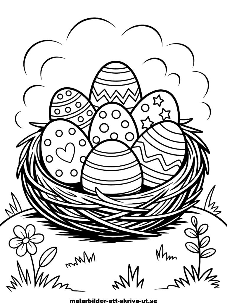 59 Gratis Påskmålarbilder för Utskrift