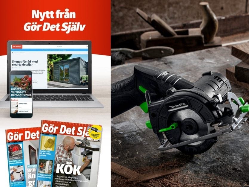 5 Tidningar för 469 kr med Minicirkelsåg