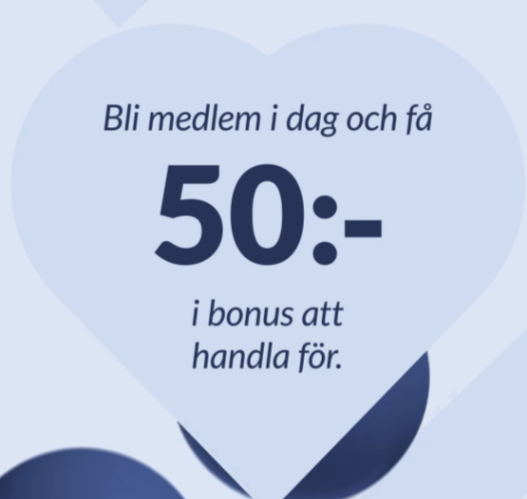 Bli medlem hos Kjell & Company – få 50 kr i bonus