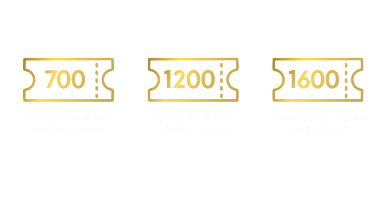 Använd dina poäng till biobiljetter & snacks.