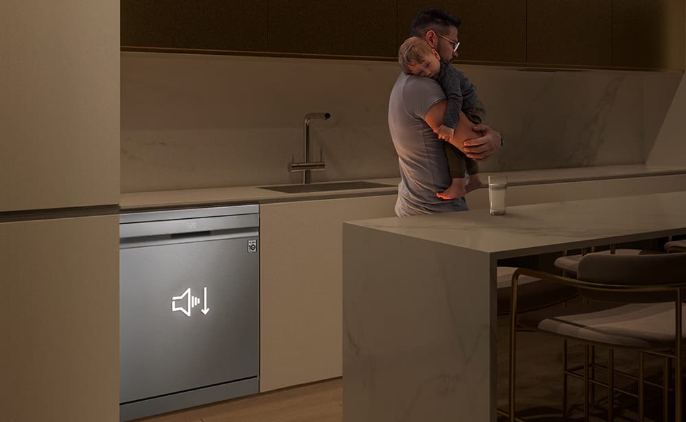 LG SDU587HV energieffektiv diskmaskin