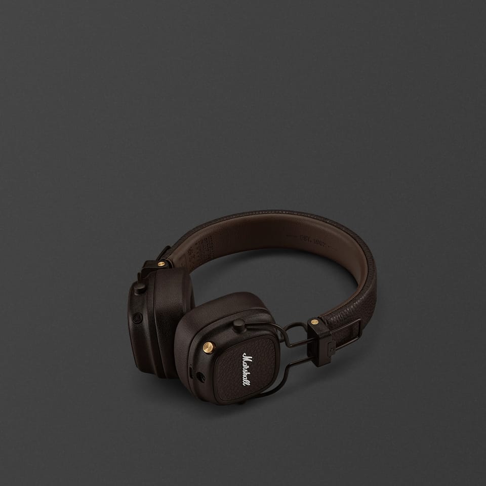 Major IV Black Wireless On‑Ear Headphones