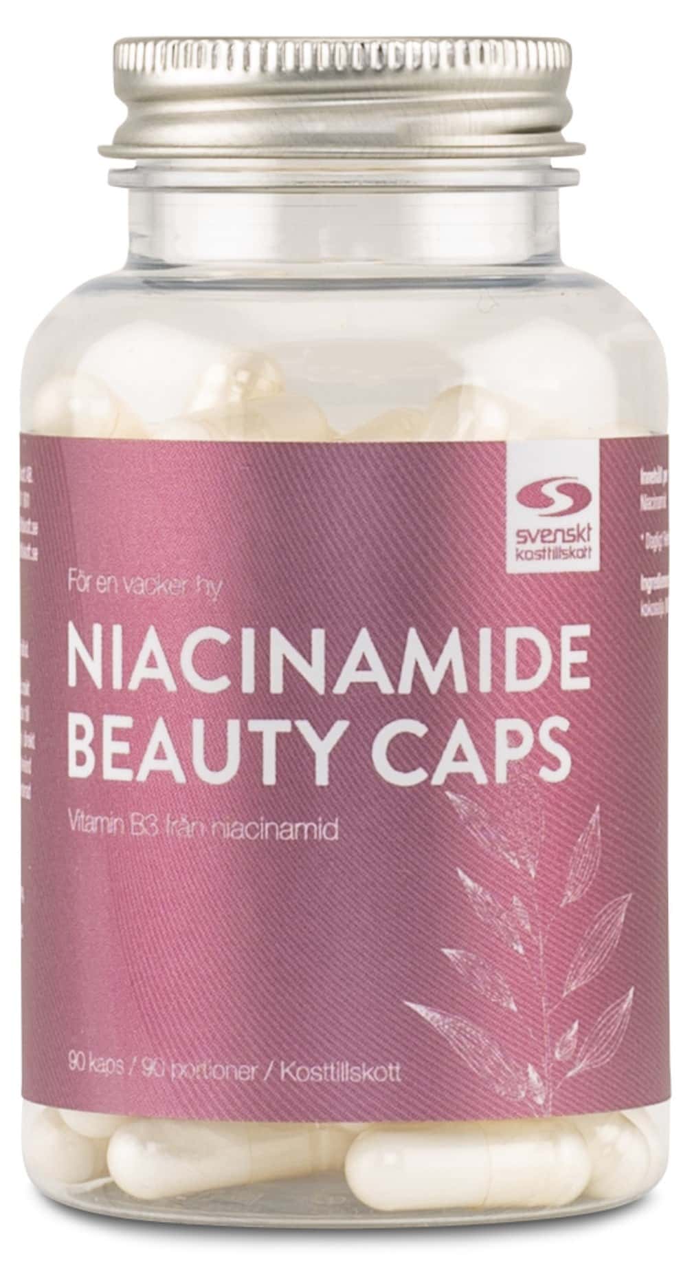 Niacinamide Beauty Caps för Hår Hud Naglar