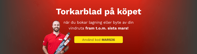 Carglass Torkarblad Kampanjerbjudande