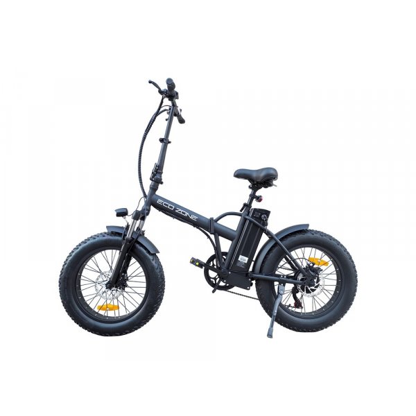 Elcykel Fatbike Eco Zone Svart Paket