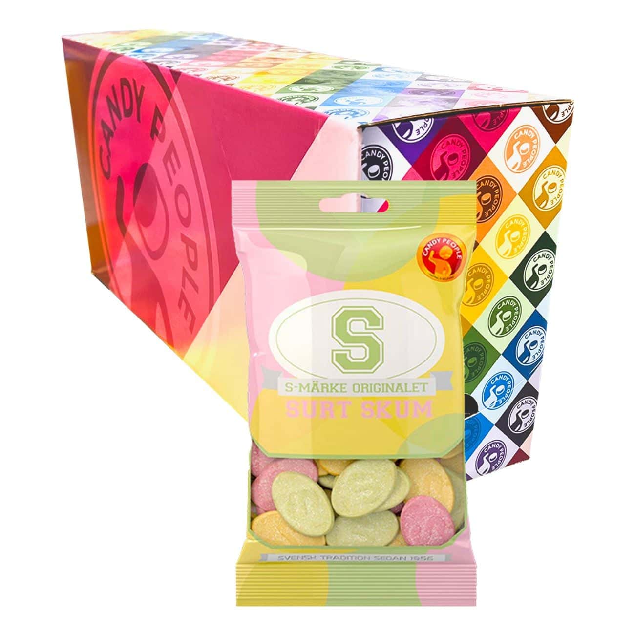 S-Märken Surt Skum Storpack Godis