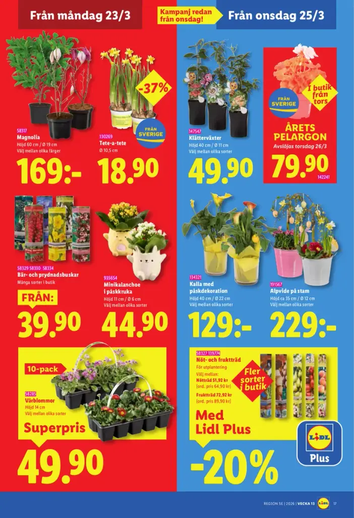 Veckans Erbjudanden V13 i Butikerna