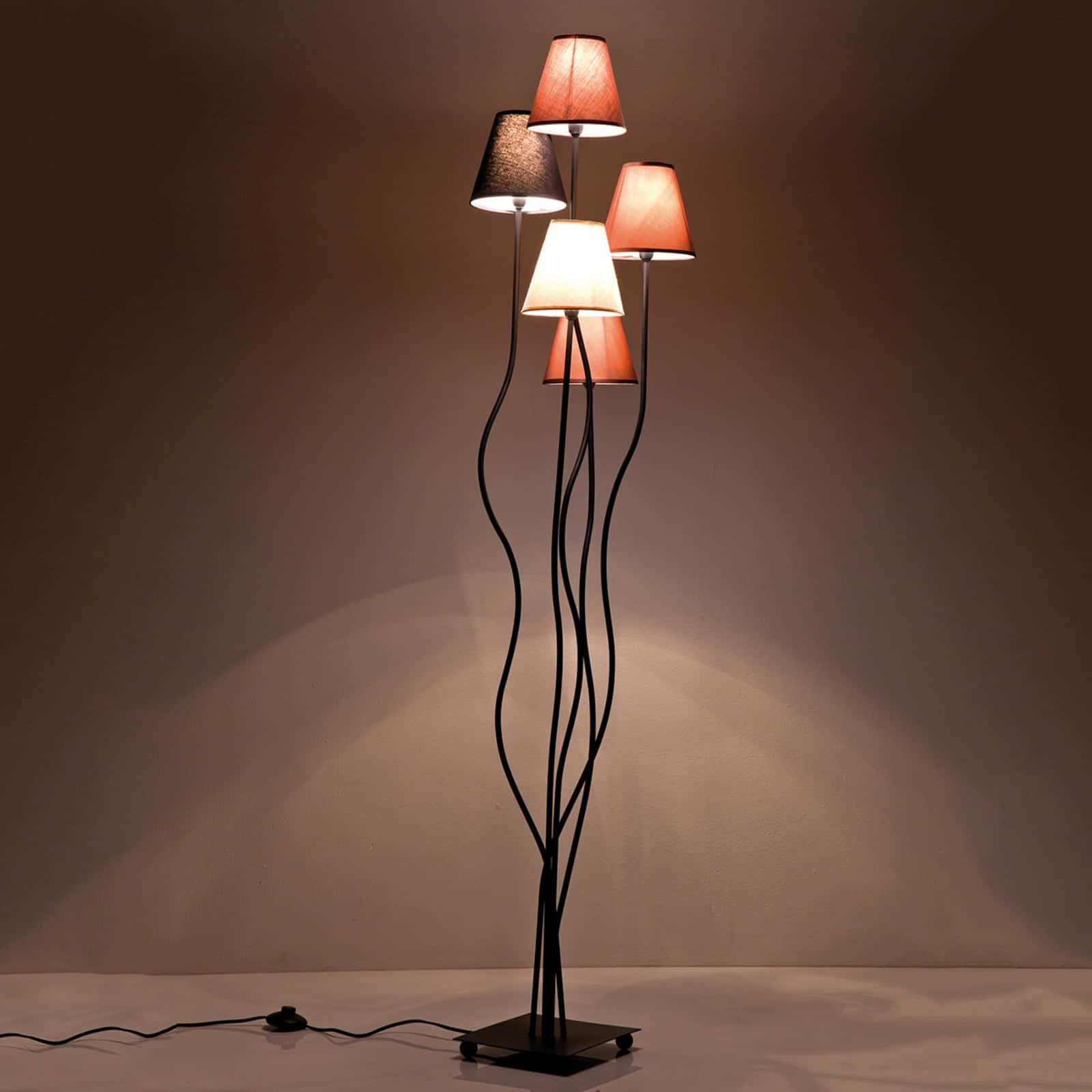 Kare Flexible Mocca Cinque Golvlampa