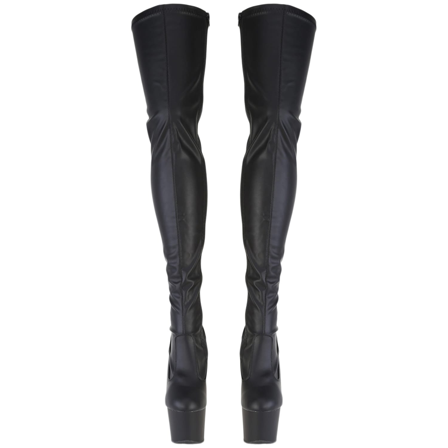 Pleaser Adore 3850 Snörade Lårhöga Stövlar