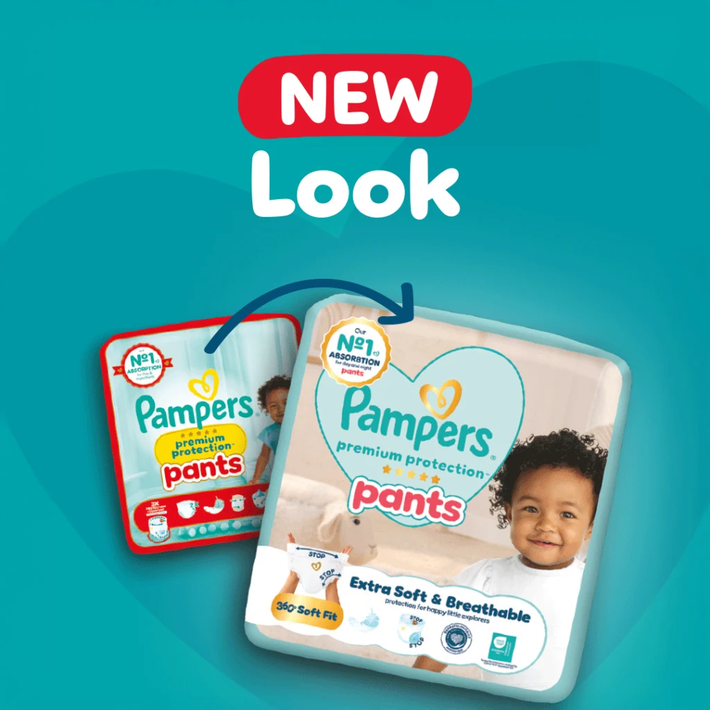 100% Cashback på Pampers Pants Byxblöjor