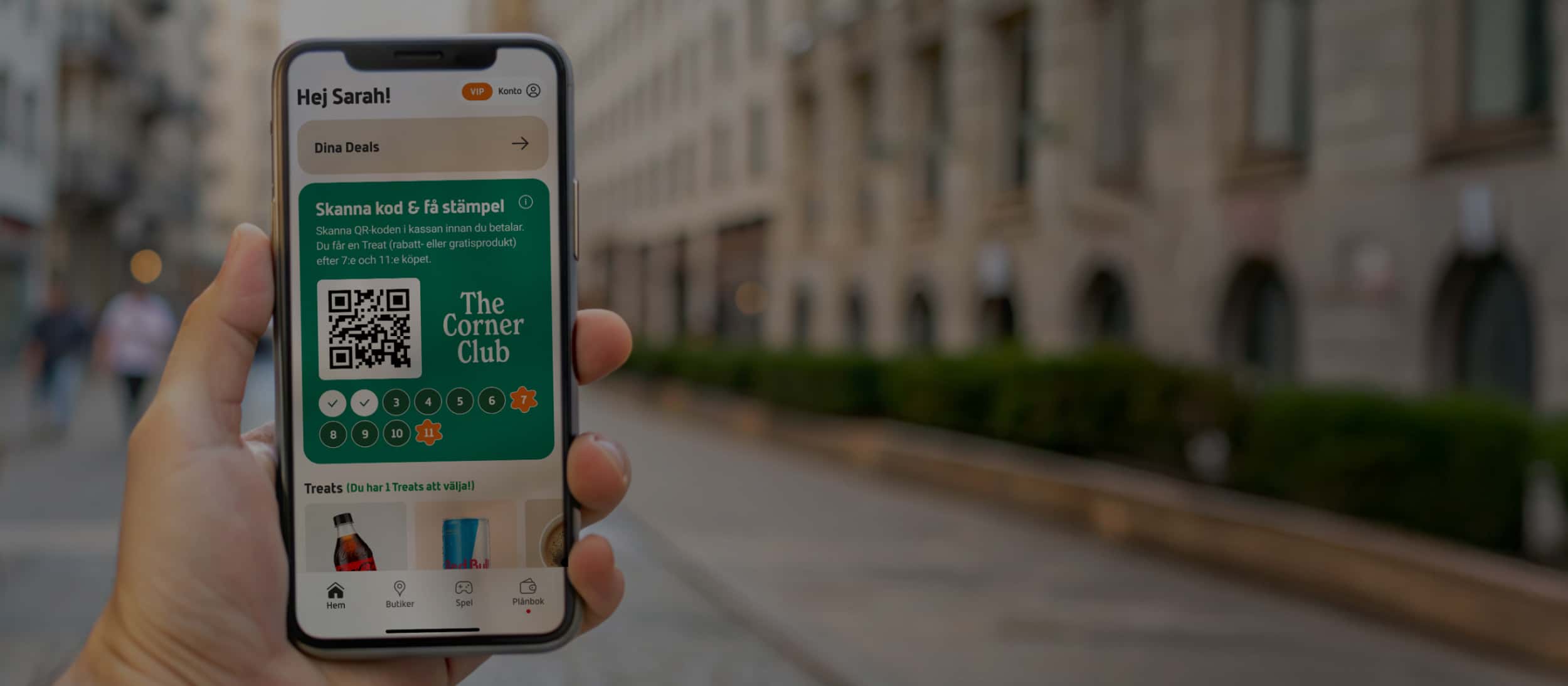 Ladda ner vår bekväma butikapp