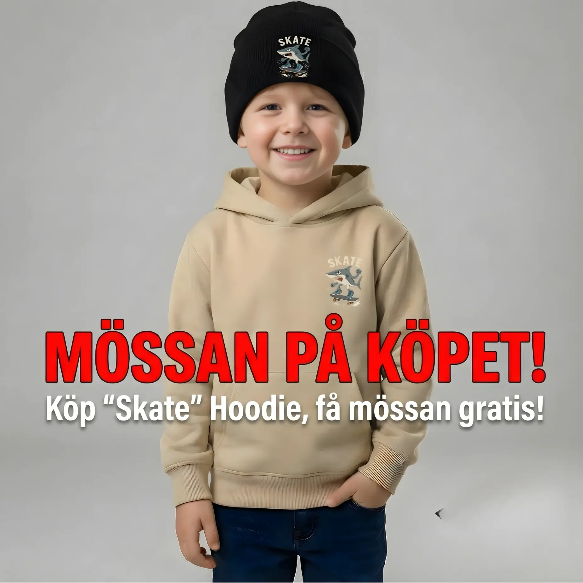 Handla få mössa på köpet
