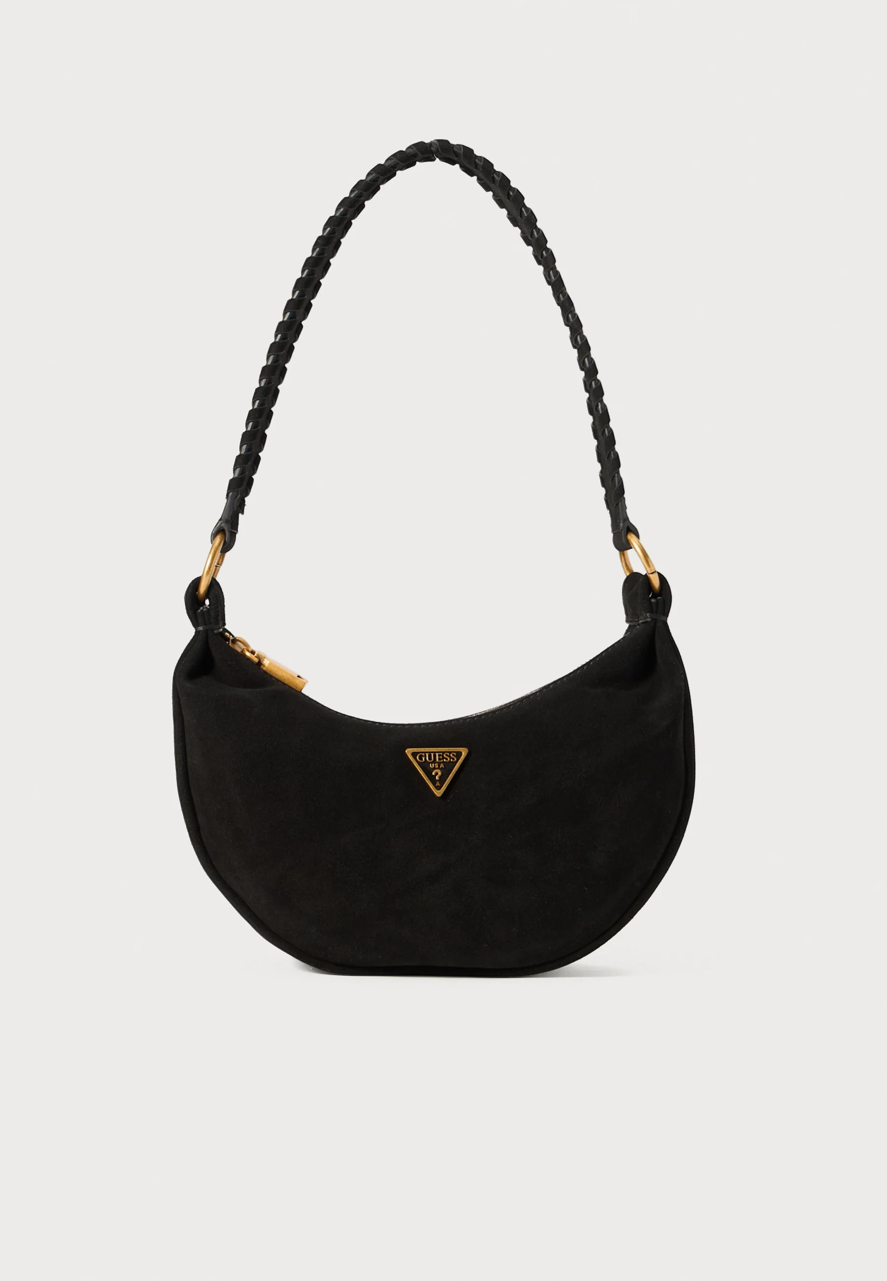 Guess Cristi Top Zip Crossbody Svart