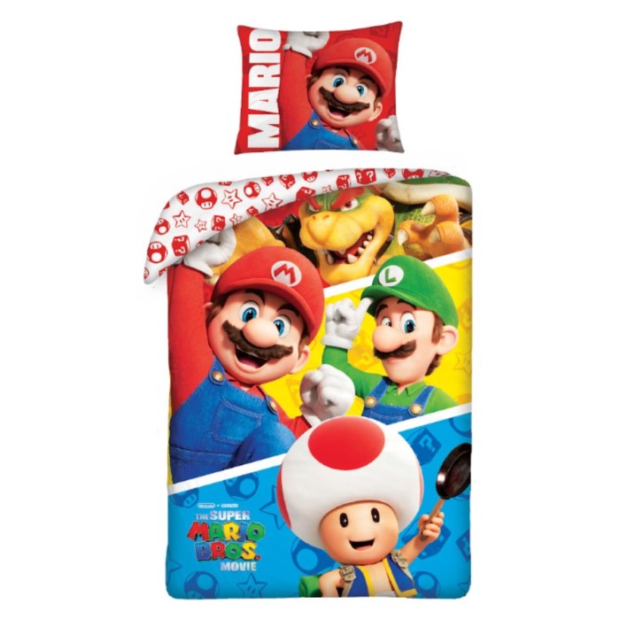 Super Mario Reversibelt Bäddset