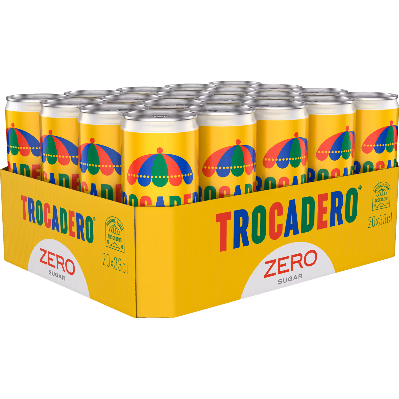 Trocadero Zero 20-pack 330 ml Burkar