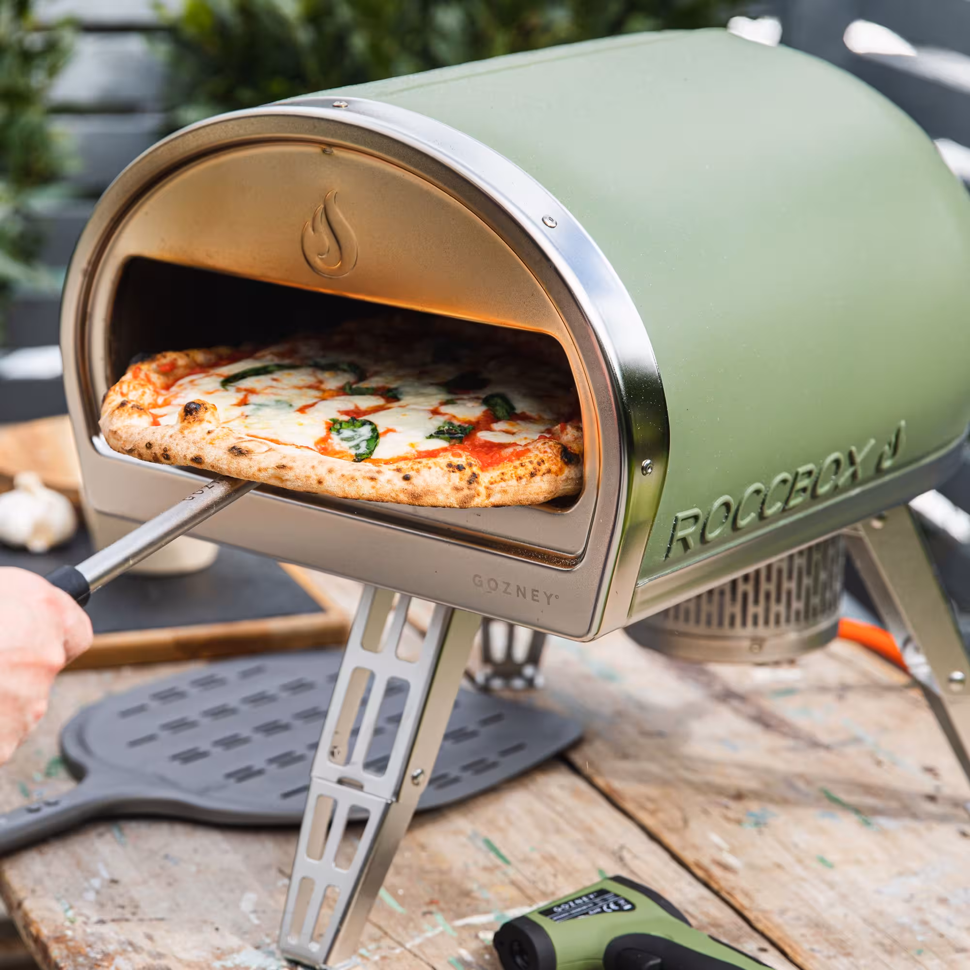 Gozney Roccbox Pizzaugn Olivgrön