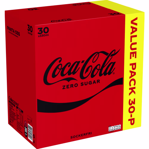 Läsk 30-pack hos Willys – bra pris på storpack