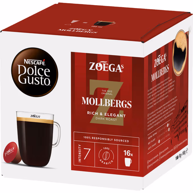 Kaffekapslar Mollbergs Blandning 16-pack