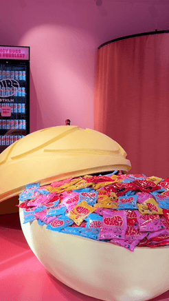 Vinn Bubs godis års förbrukning