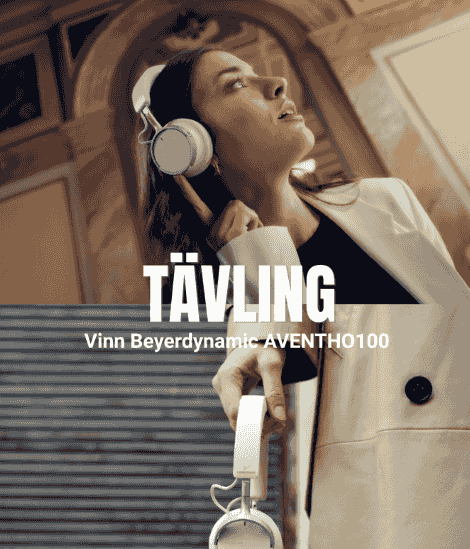 Vinn ett par AVENTHO 100 hörlurar