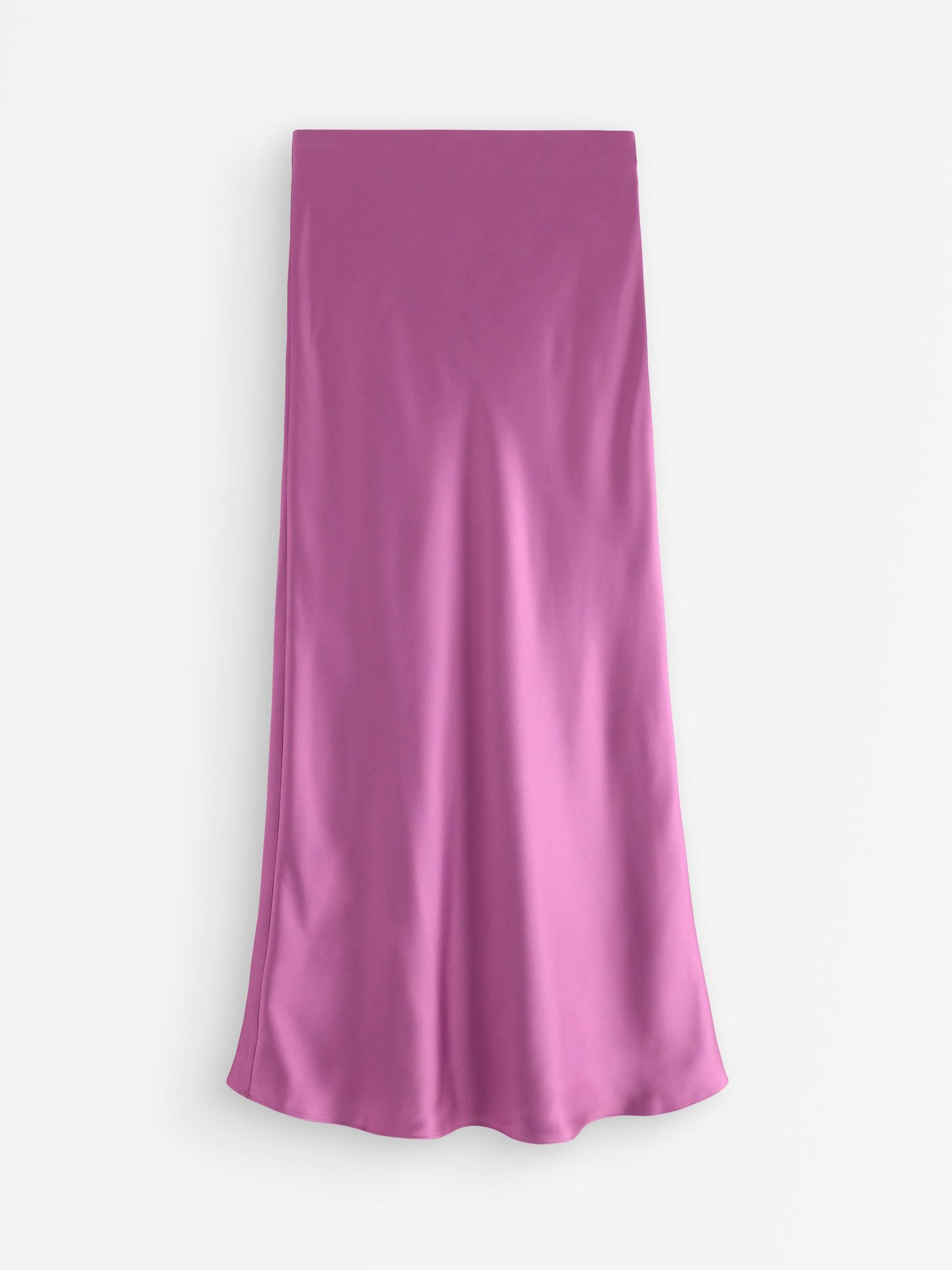 Elegant maxikjol i satin