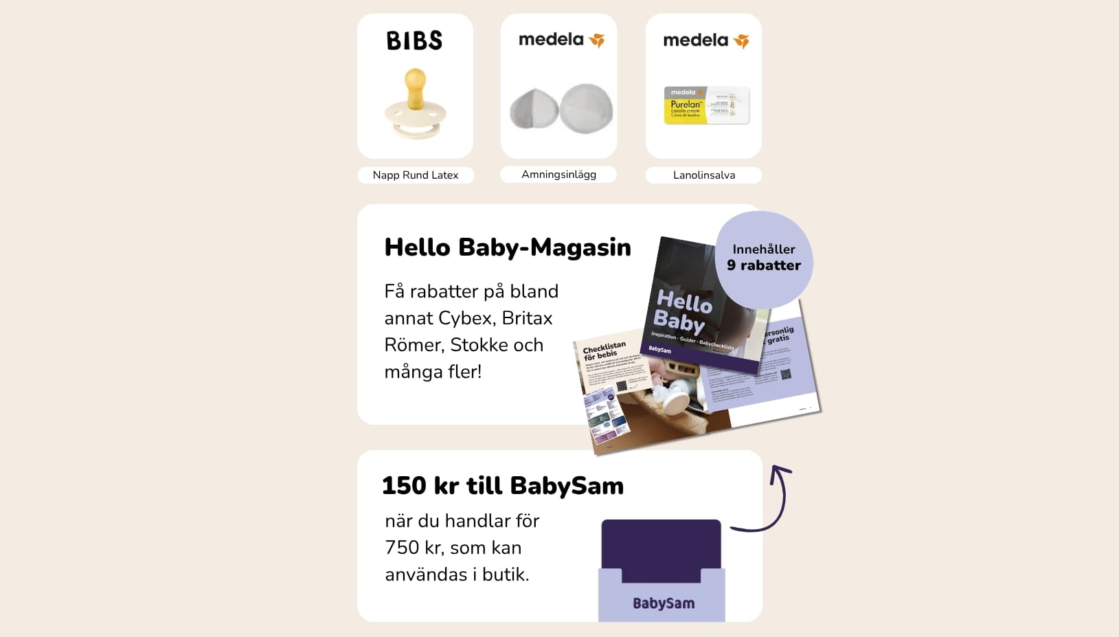 Babypaket för blivande föräldrar Premium