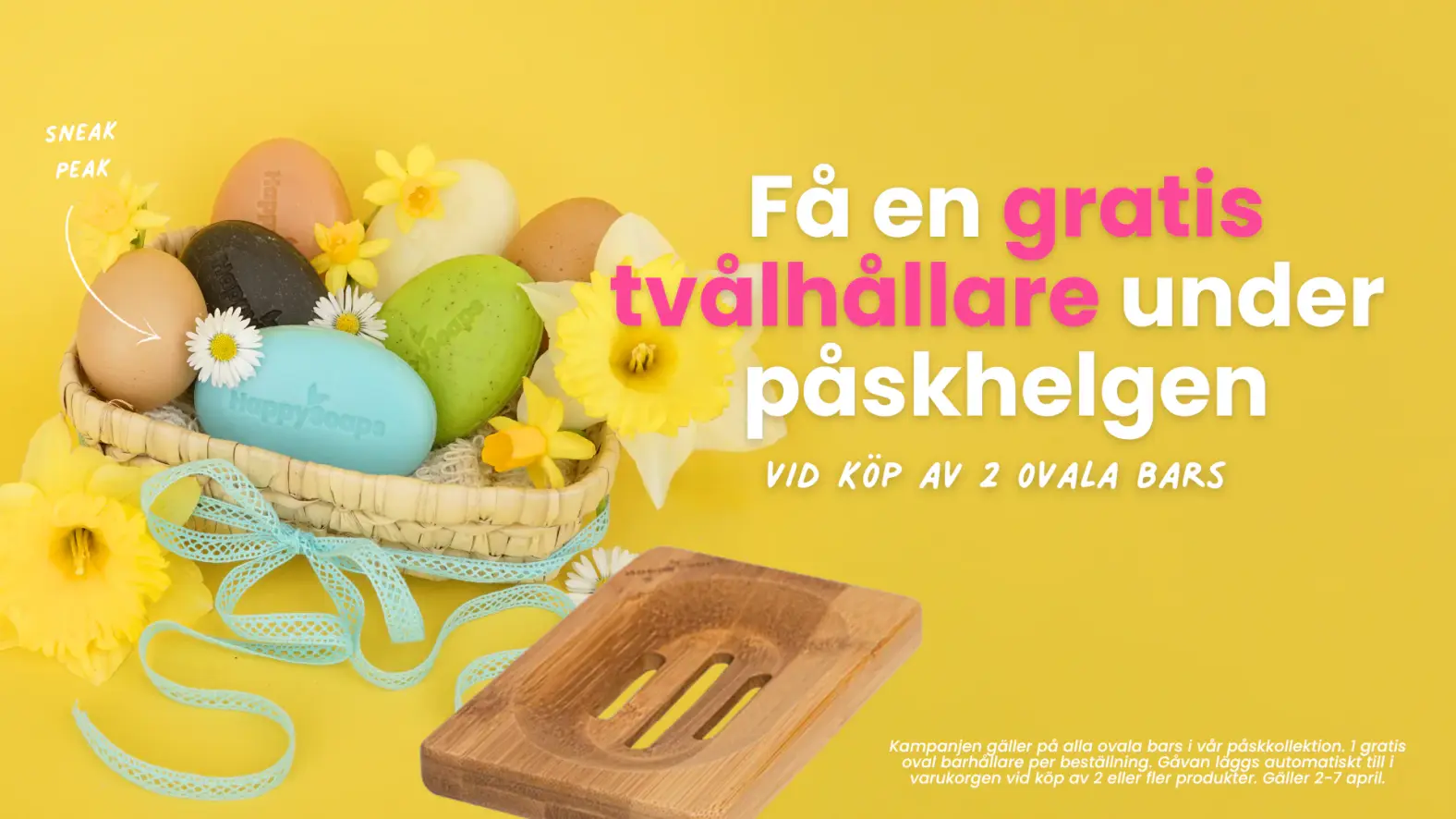 Få en gratis tvålhållare vid köp