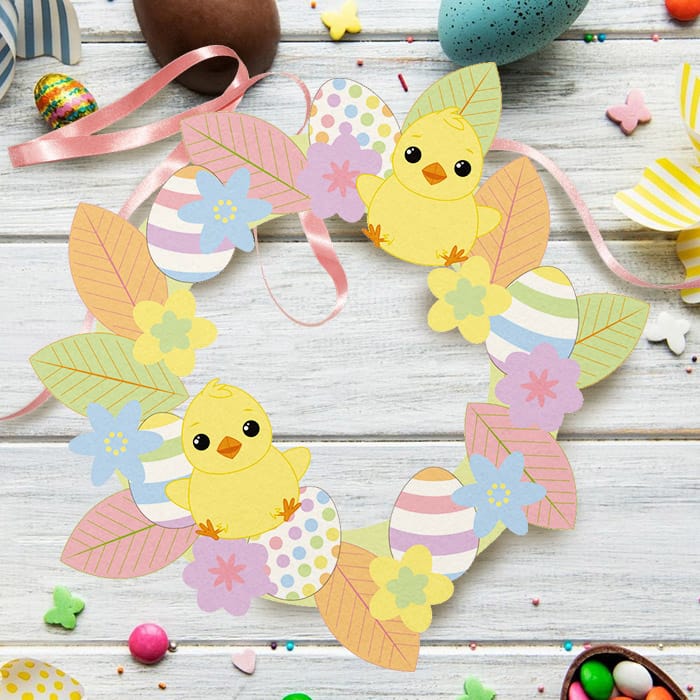 Påskpyssel – Gratis utskrivbara kort och mallar