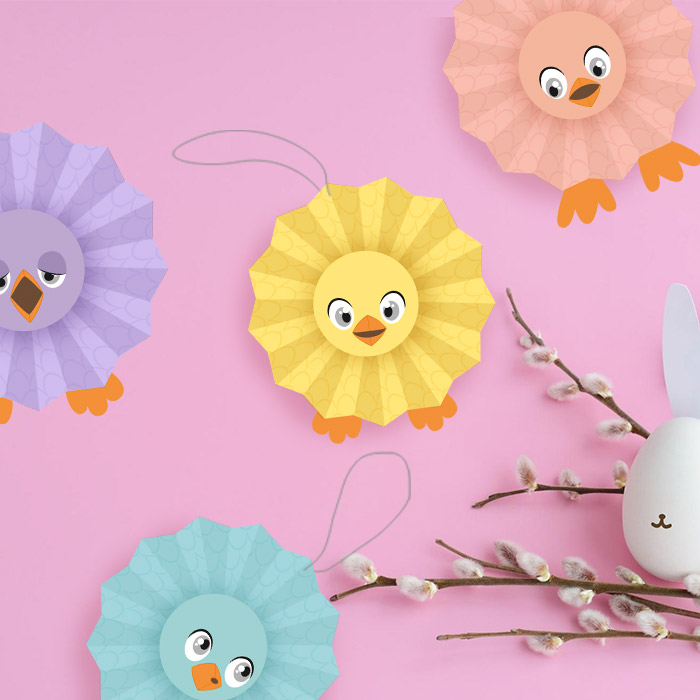 Påskpyssel – Gratis utskrivbara kort och mallar