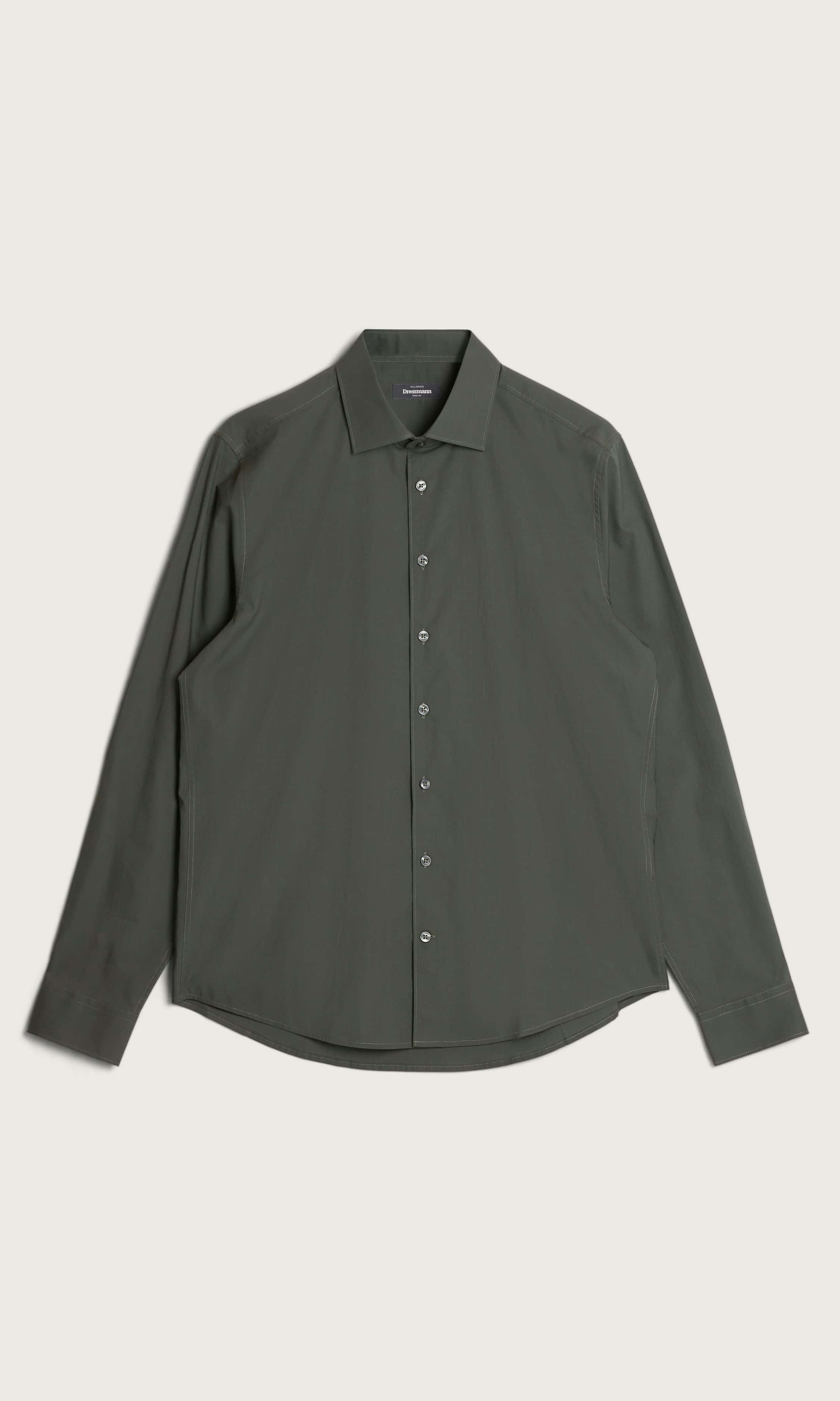 Off White Poplinskjorta i Bomull