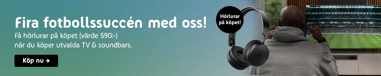 Få hörlurar på köpet