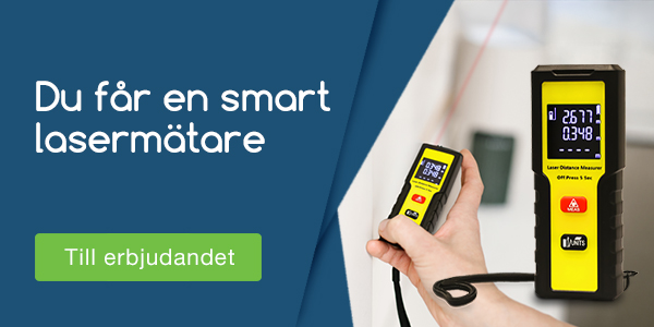 Nordicink – få en lasermätare vid köp över 349 kr