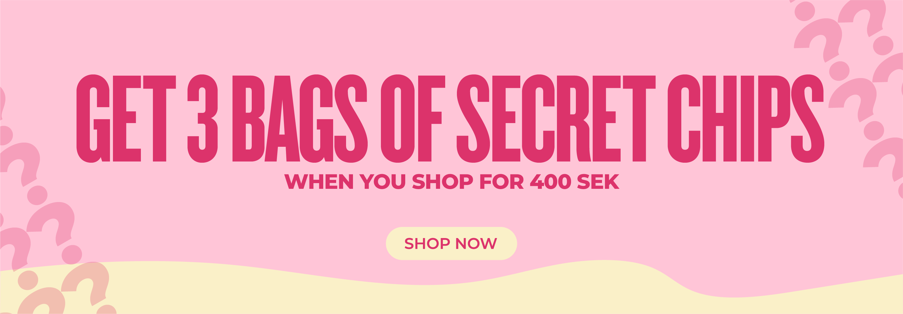 Pändy snacks – få 3 påsar chips gratis vid köp för 400 kr