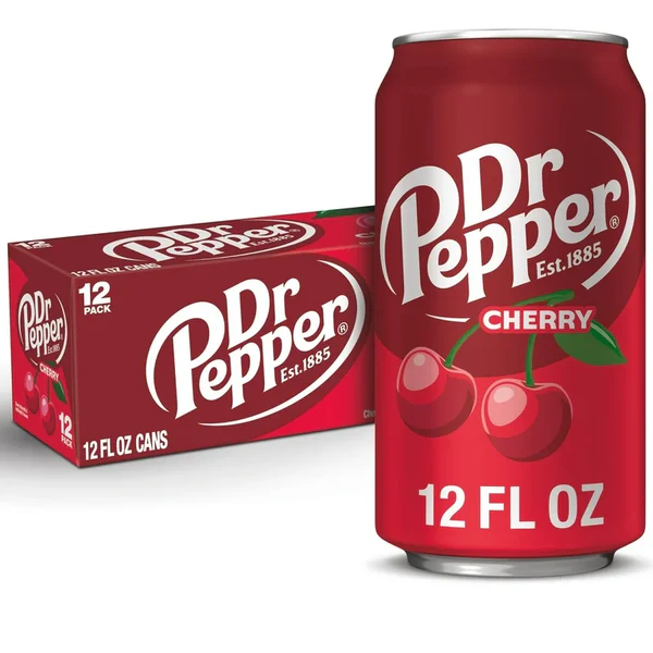 Dr Pepper Strawberries & Cream 355ml 12-pack